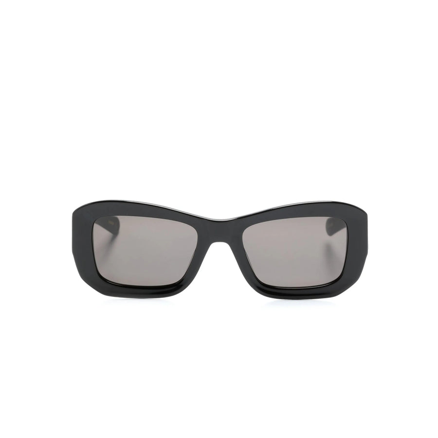 Flatlist Black Square Frame Sunglasses Acetate