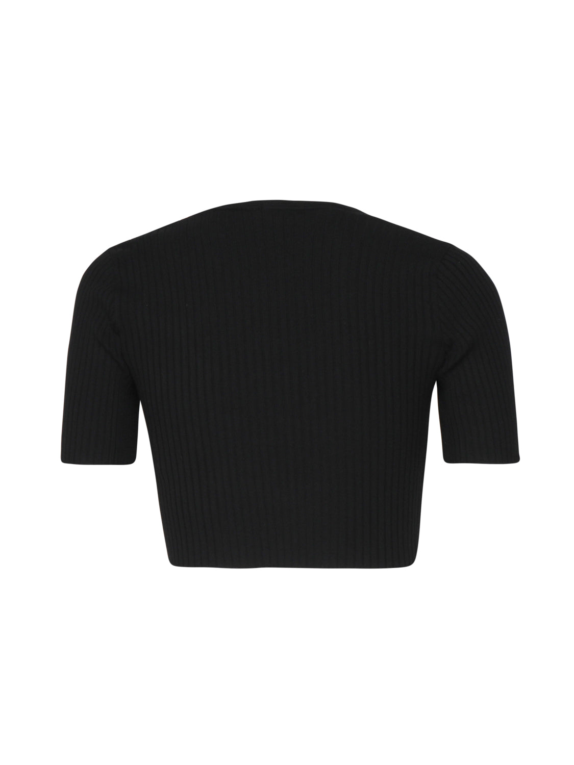 Courreges Top Black Cotton