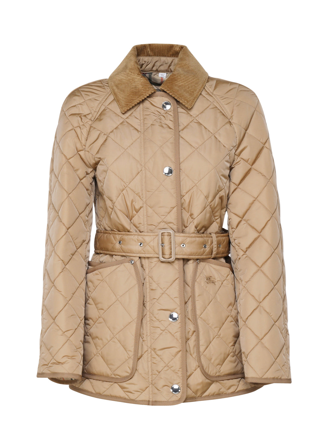 Burberry Coats Beige Polyamide (nylon)