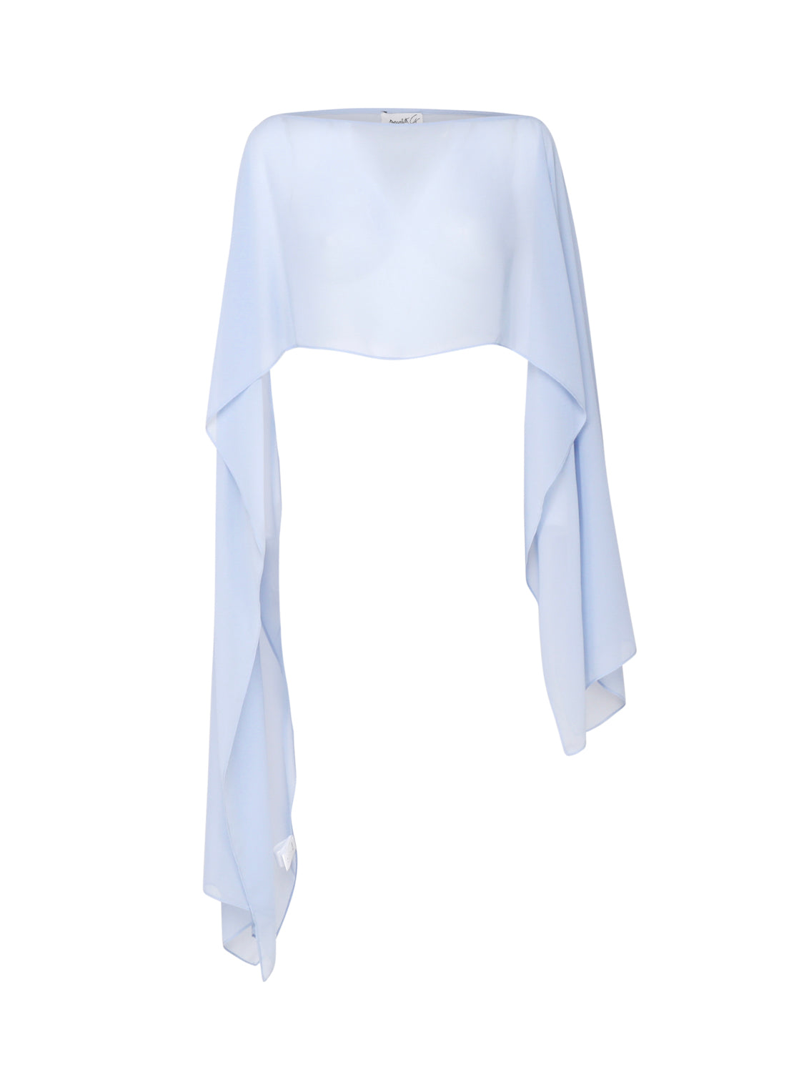 Scarlett Scarfs Dusty Blue Polyester