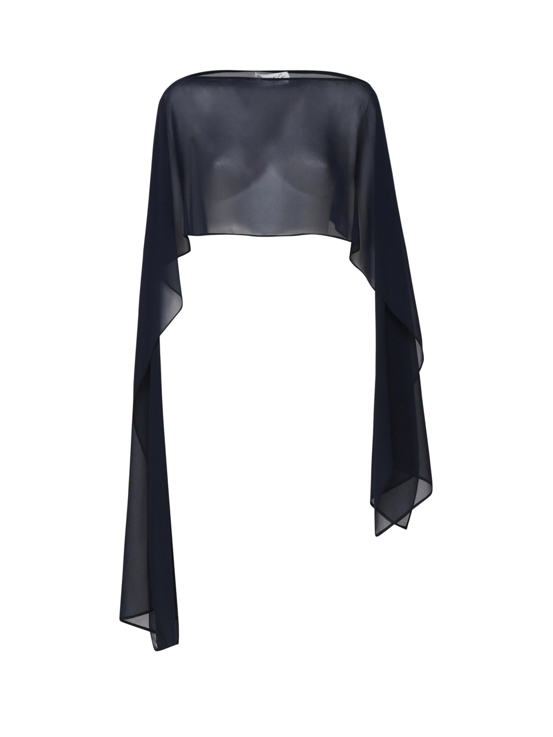 Scarlett Scarfs Blue Polyester