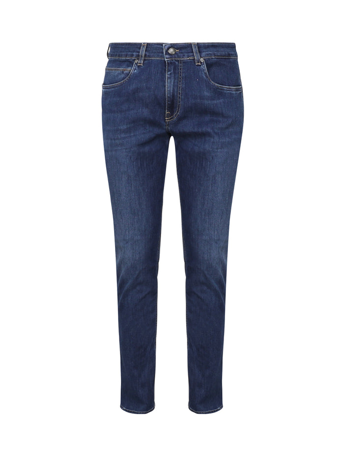 Fay Jeans Blue Denim Cotton