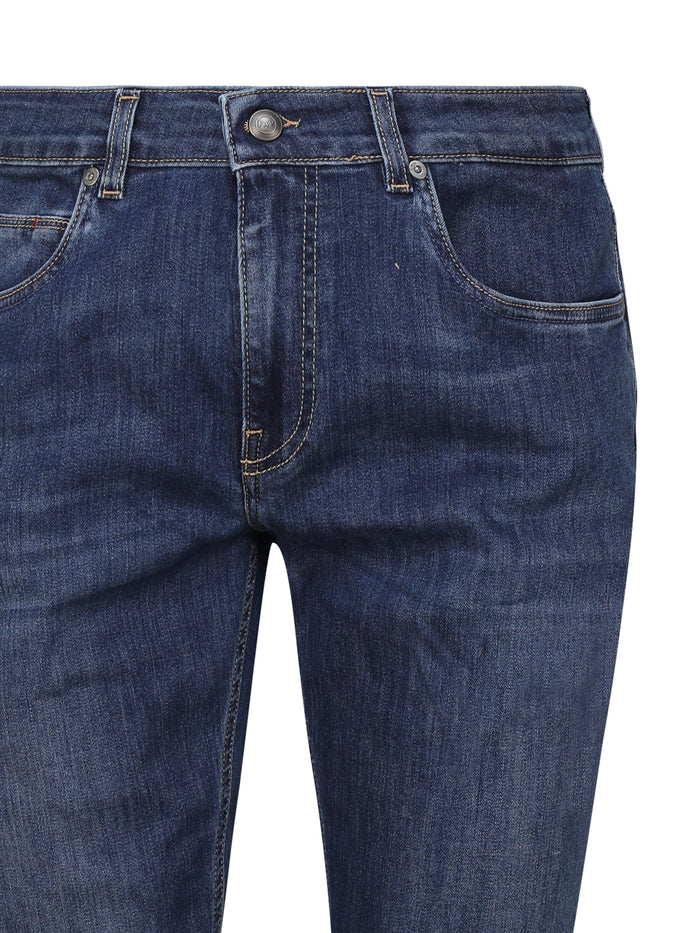 Fay Jeans Blue Denim Cotton