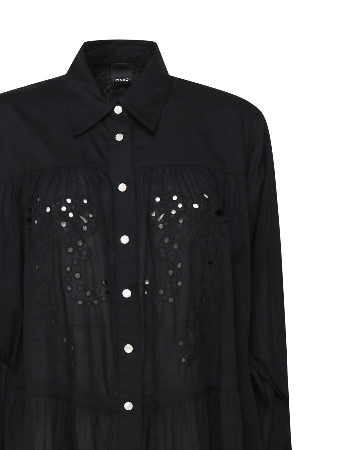 Pinko Dresses Black Cotton