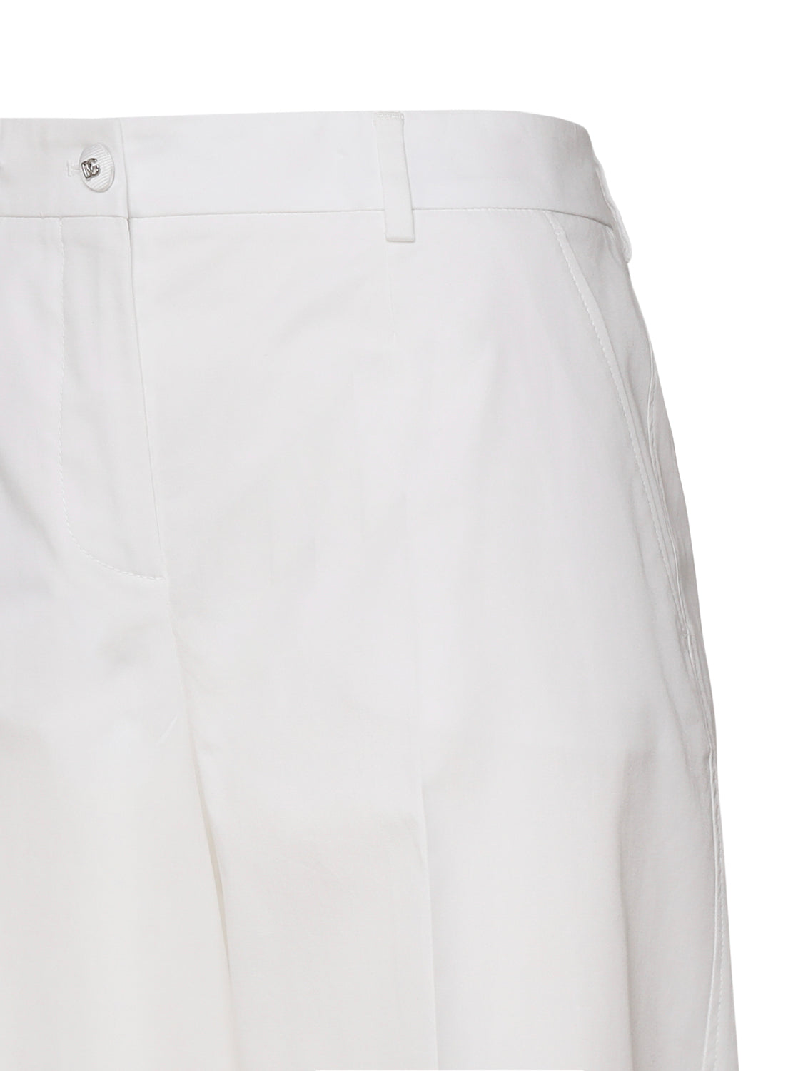 Dolce & Gabbana Trousers White Co+pl