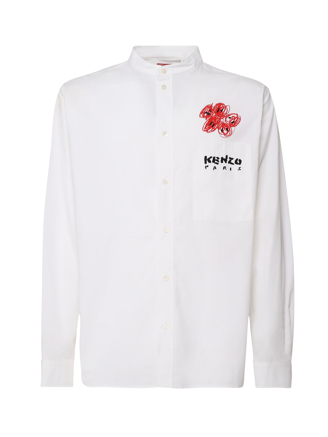Kenzo Shirts White Cotton