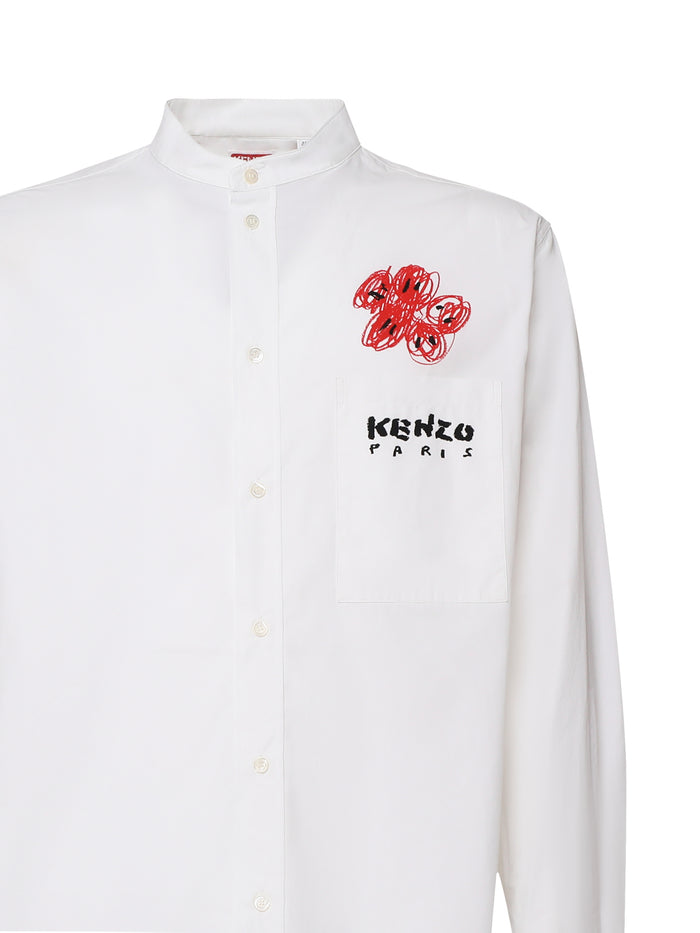 Kenzo Shirts White Cotton