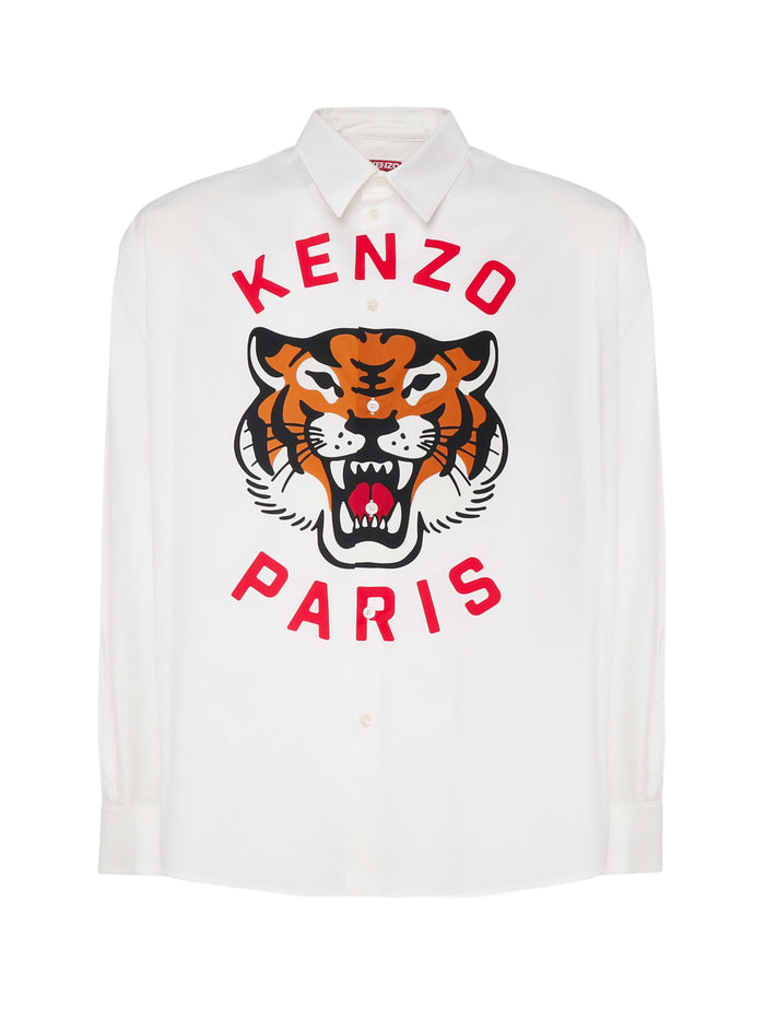 Kenzo Shirts White Cotton