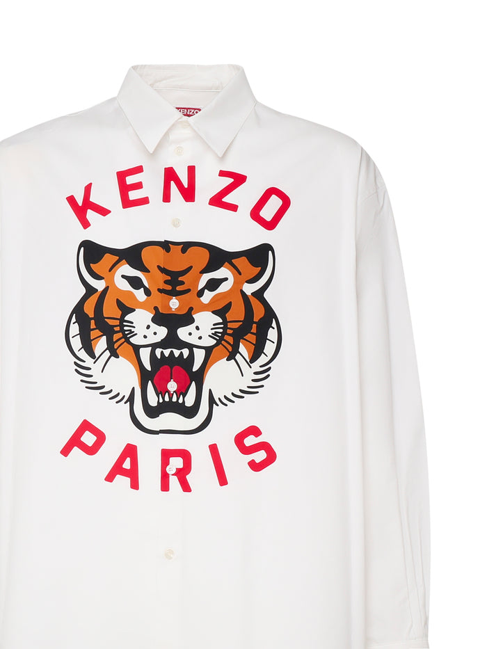 Kenzo Shirts White Cotton