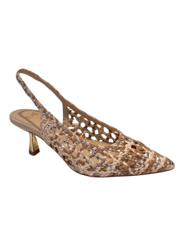 Selena 851 Intreccio Metallic Shoe