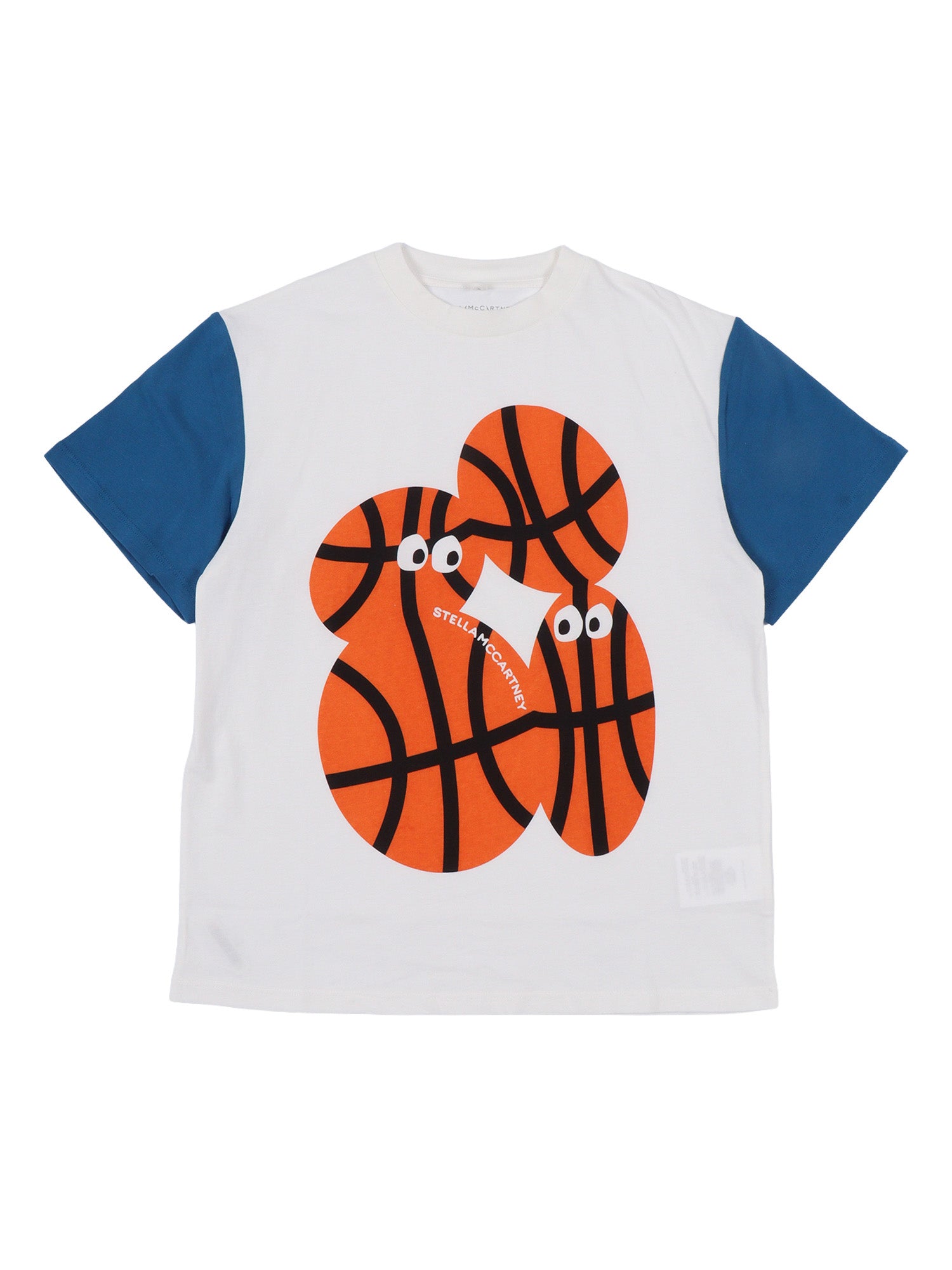 T-SHIRT-TOP White Cotton Short Sleeves T-shirt
