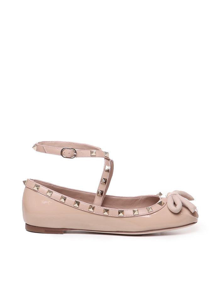 Valentino Garavani Flat Shoes Rose Cannelle
