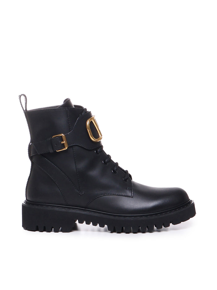Valentino Garavani Boots Black Calfskin