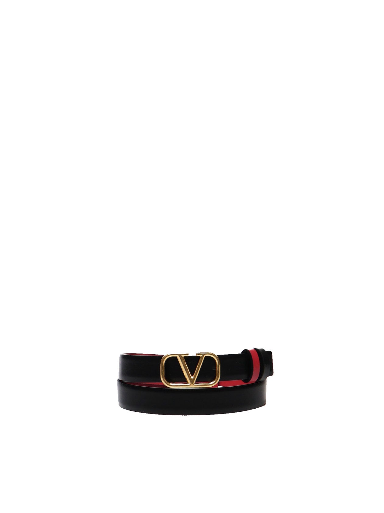 Valentino Garavani Belts Black, Red