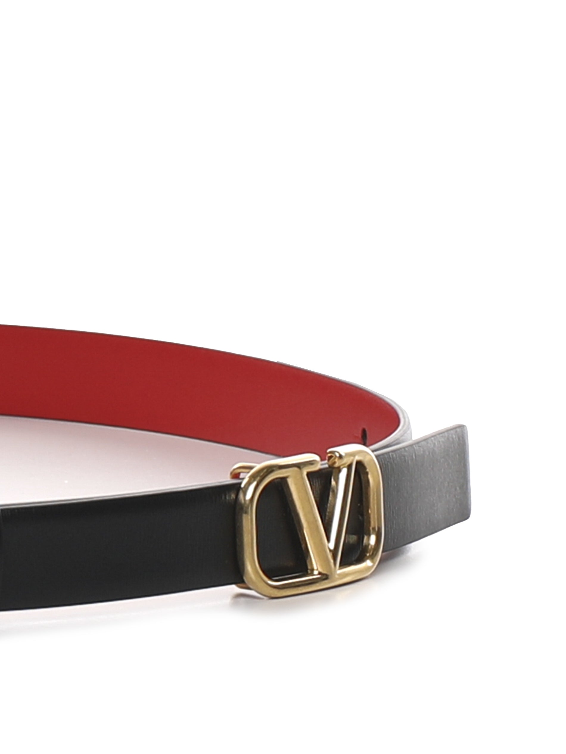 Valentino Garavani Belts Black, Red