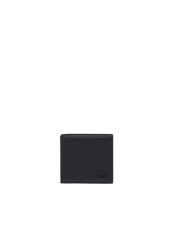 Valentino Garavani Wallets Black Calfskin