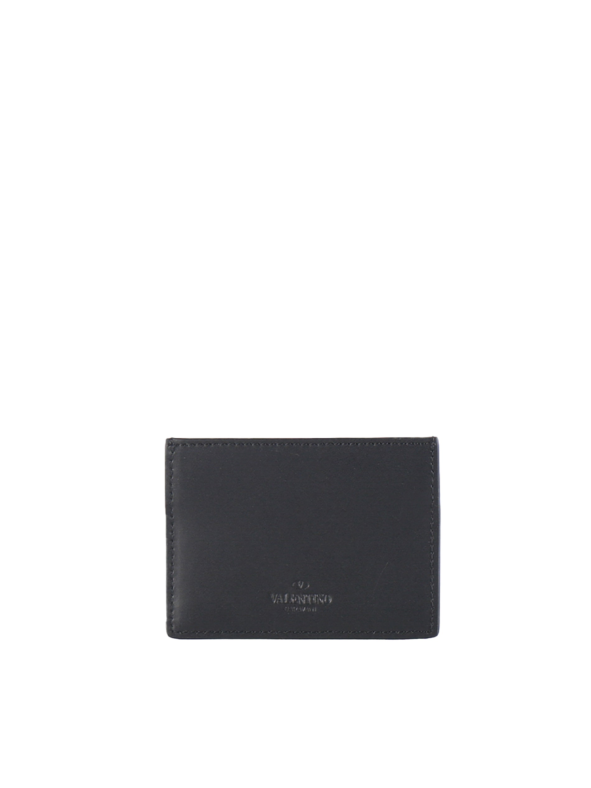 Valentino Garavani Wallets Black Calfskin
