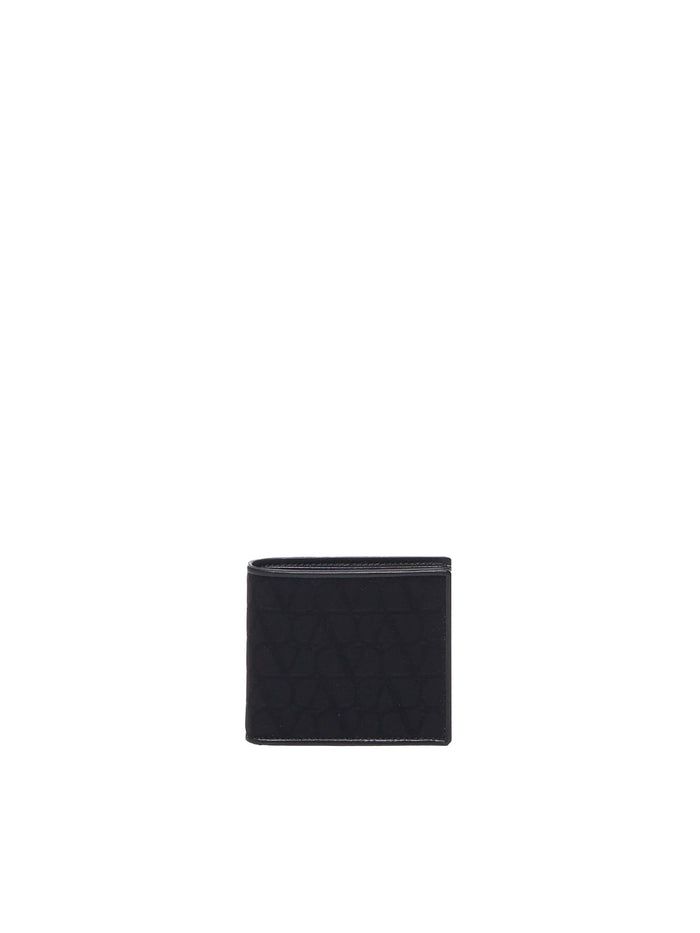 Valentino Garavani Wallets Black Calfskin