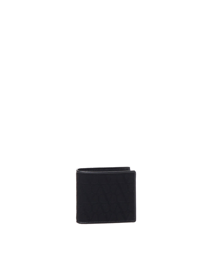 Valentino Garavani Wallets Black Calfskin