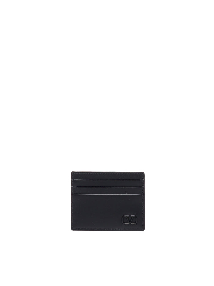 Valentino Garavani Wallets Black Calfskin
