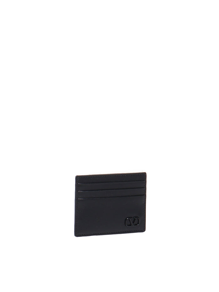 Valentino Garavani Wallets Black Calfskin