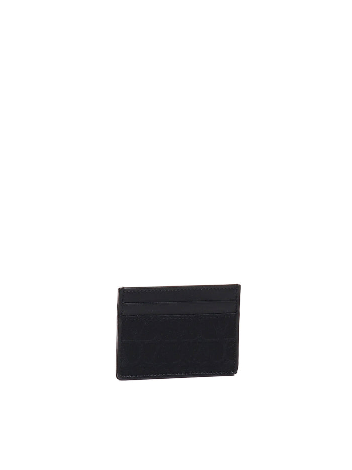 Valentino Garavani Wallets Black Nylon