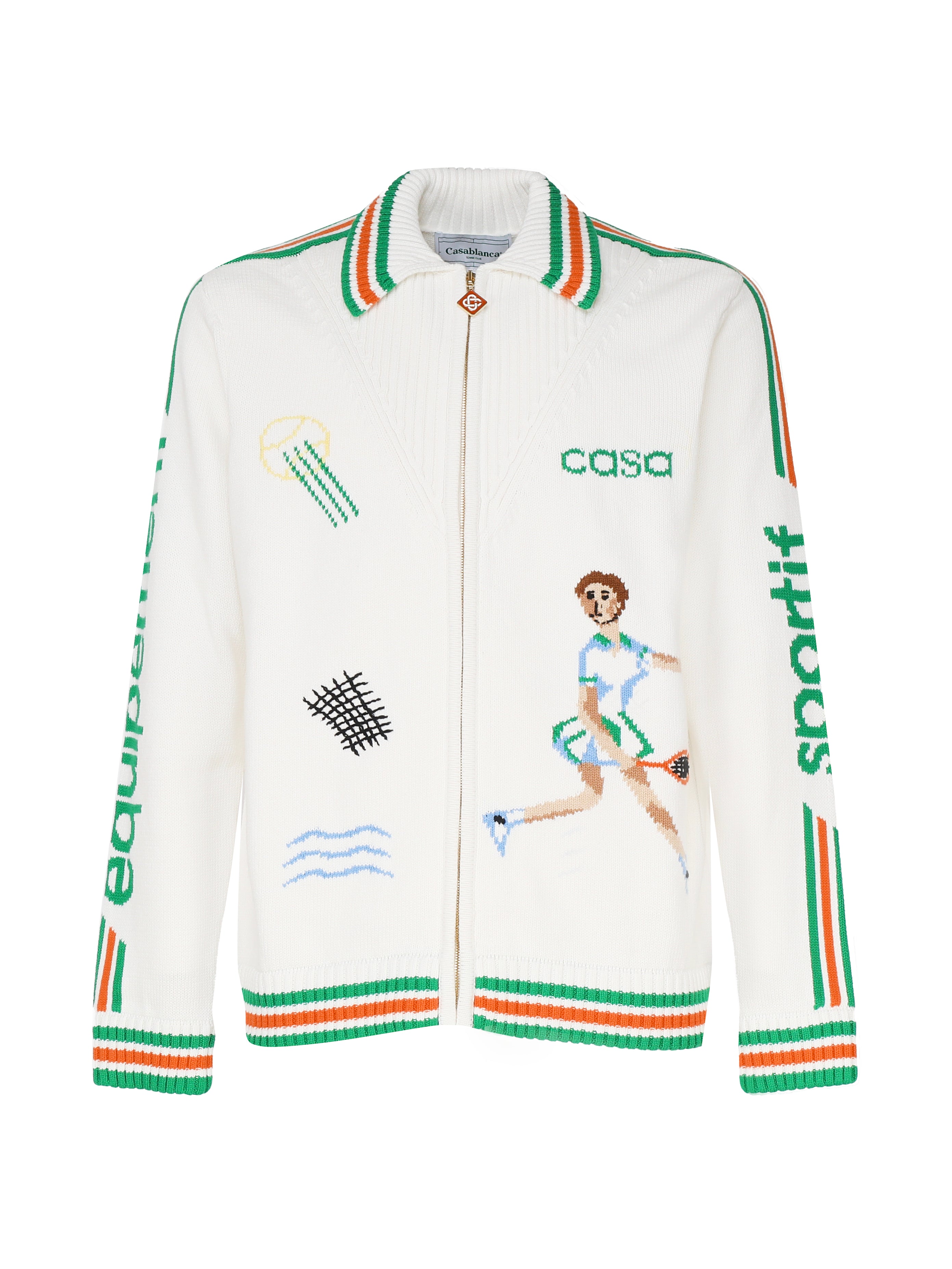 Casablanca Jackets White Polyester