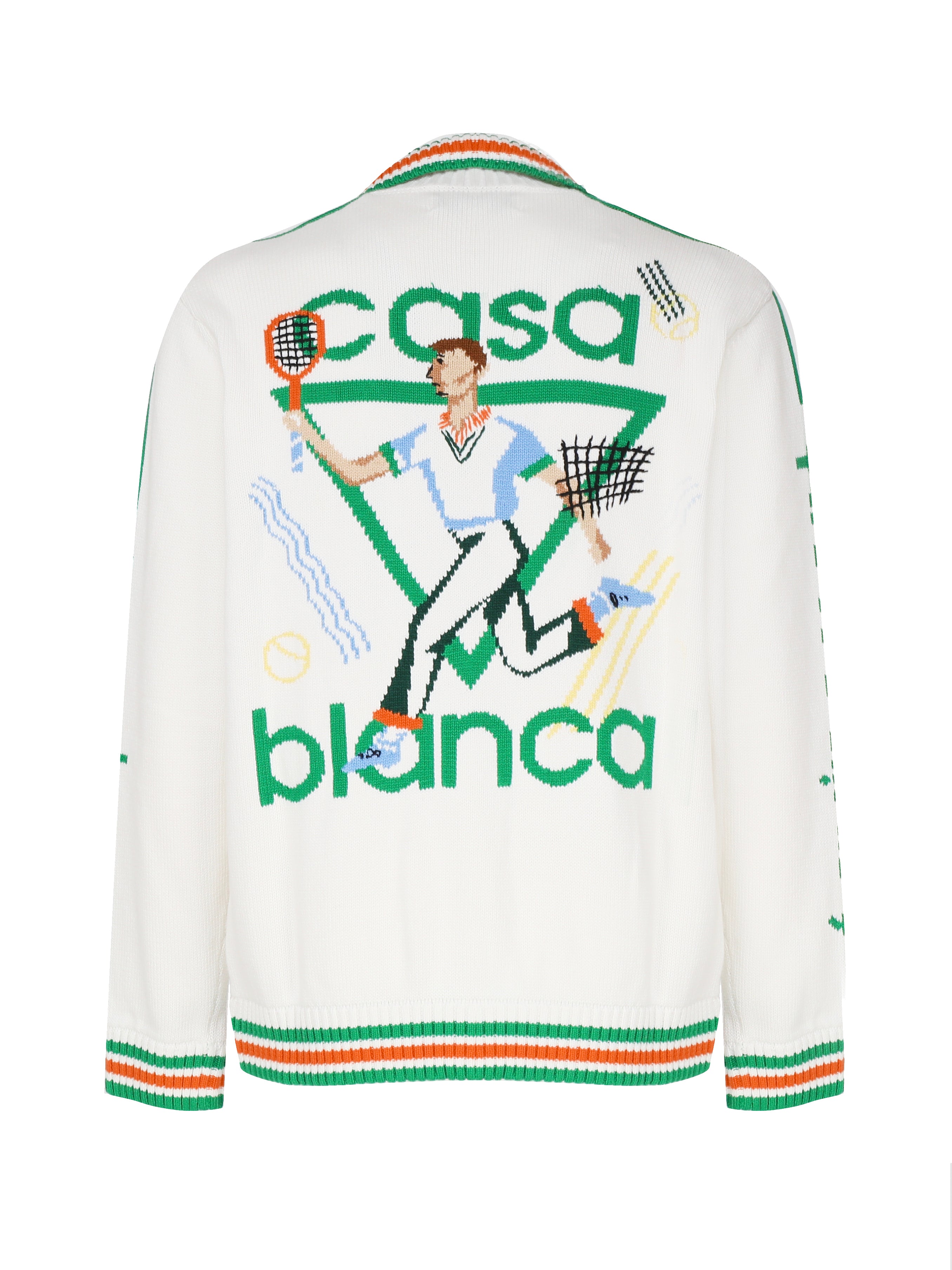 Casablanca Jackets White Polyester