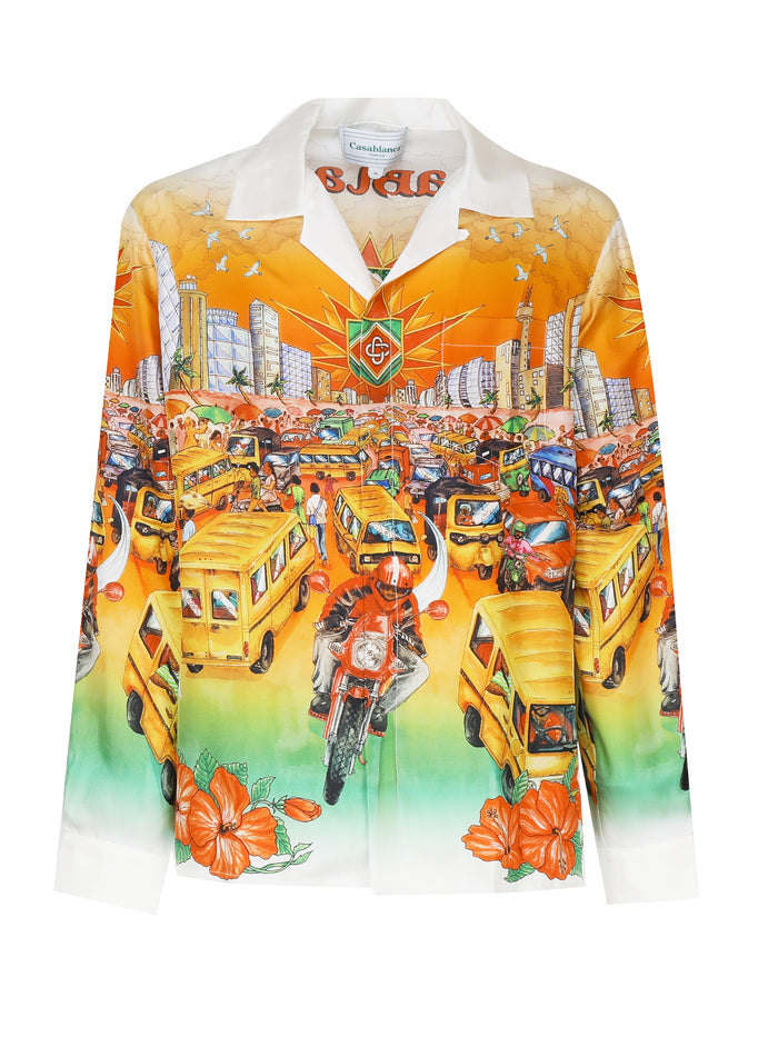 Casablanca Shirts Fantasia Silk