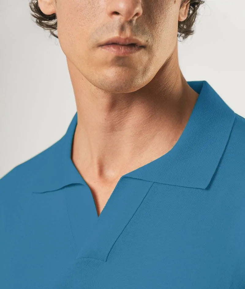 Silk Polo Tulum Purple Basic Light Kintwear