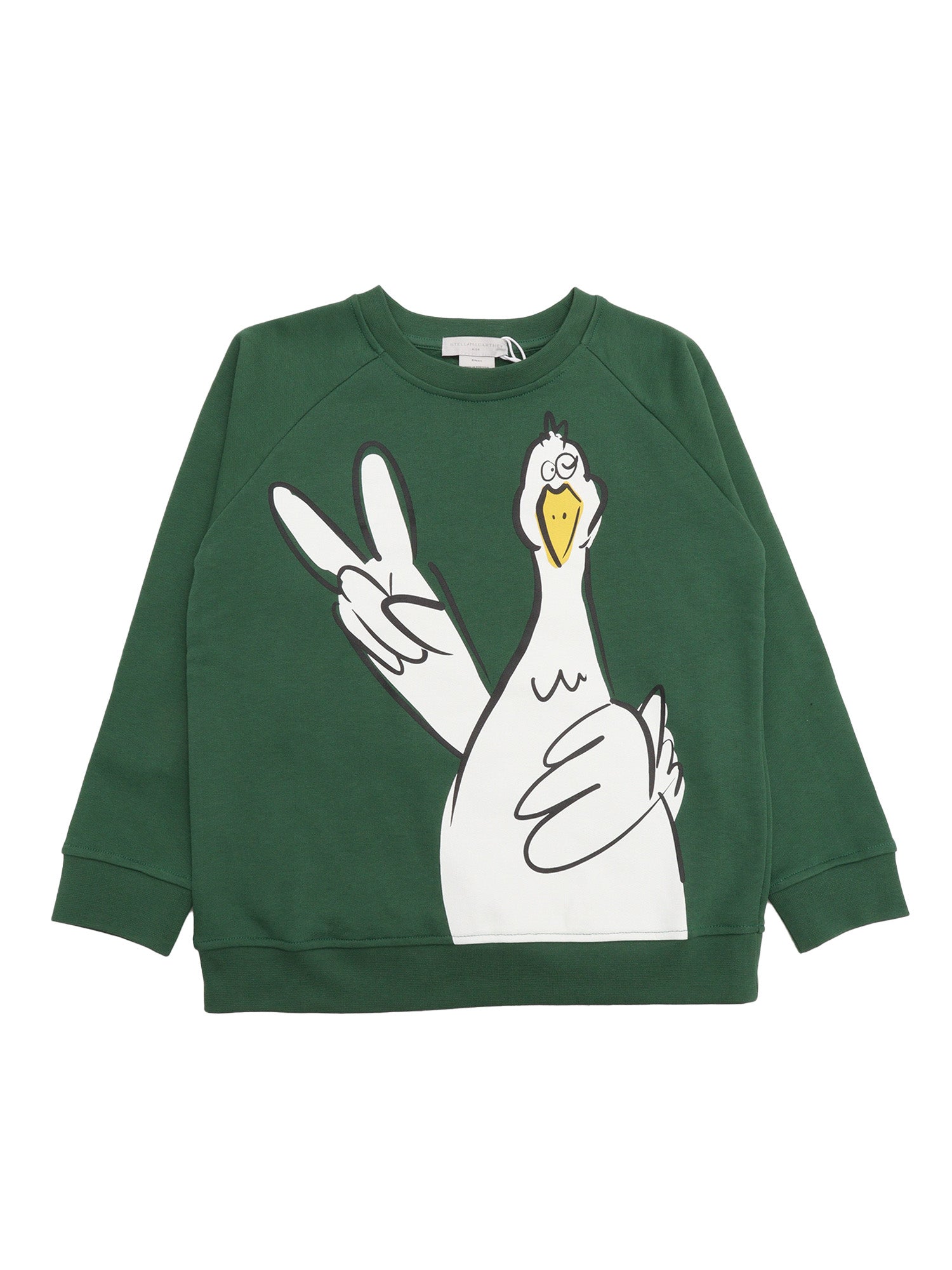 Sweatshirt Green Cotton