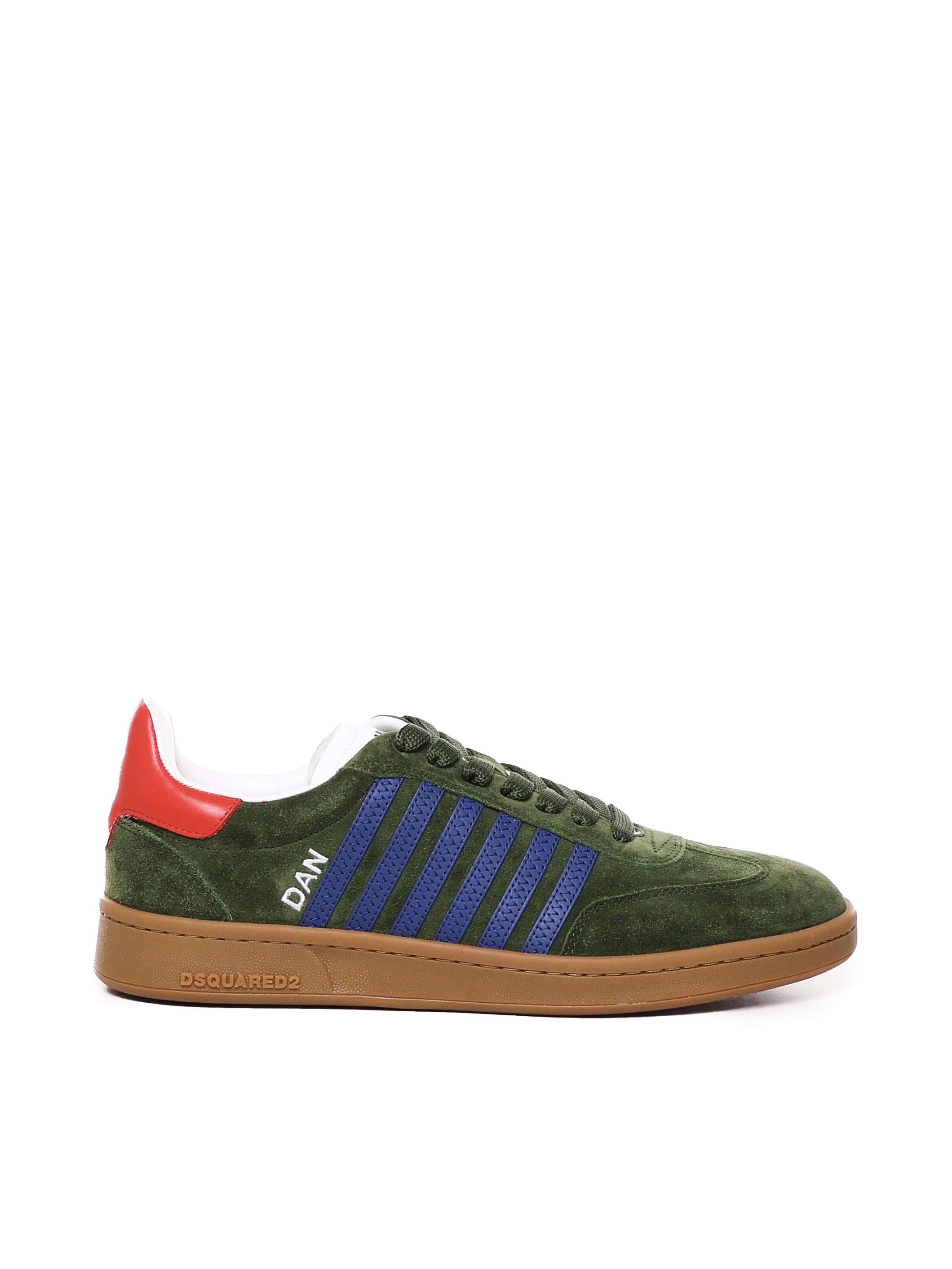 Dsquared2 Sneakers Olive, Blue Suede