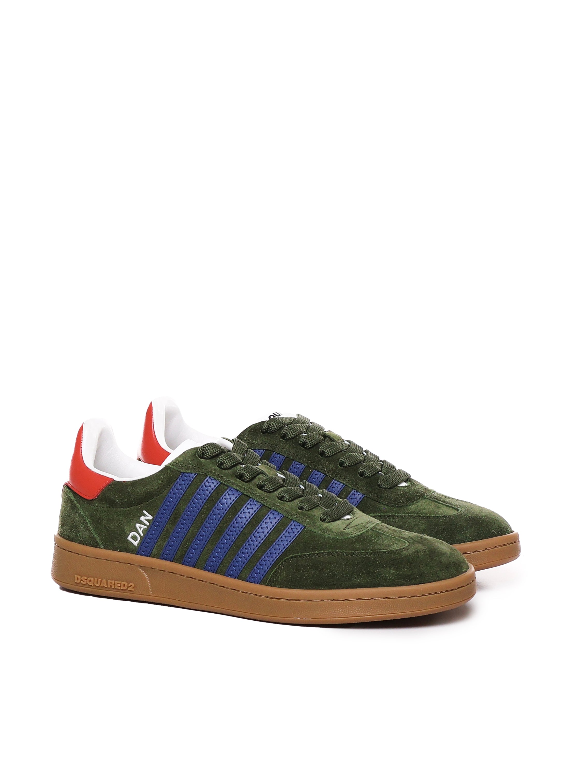 Dsquared2 Sneakers Olive, Blue Suede