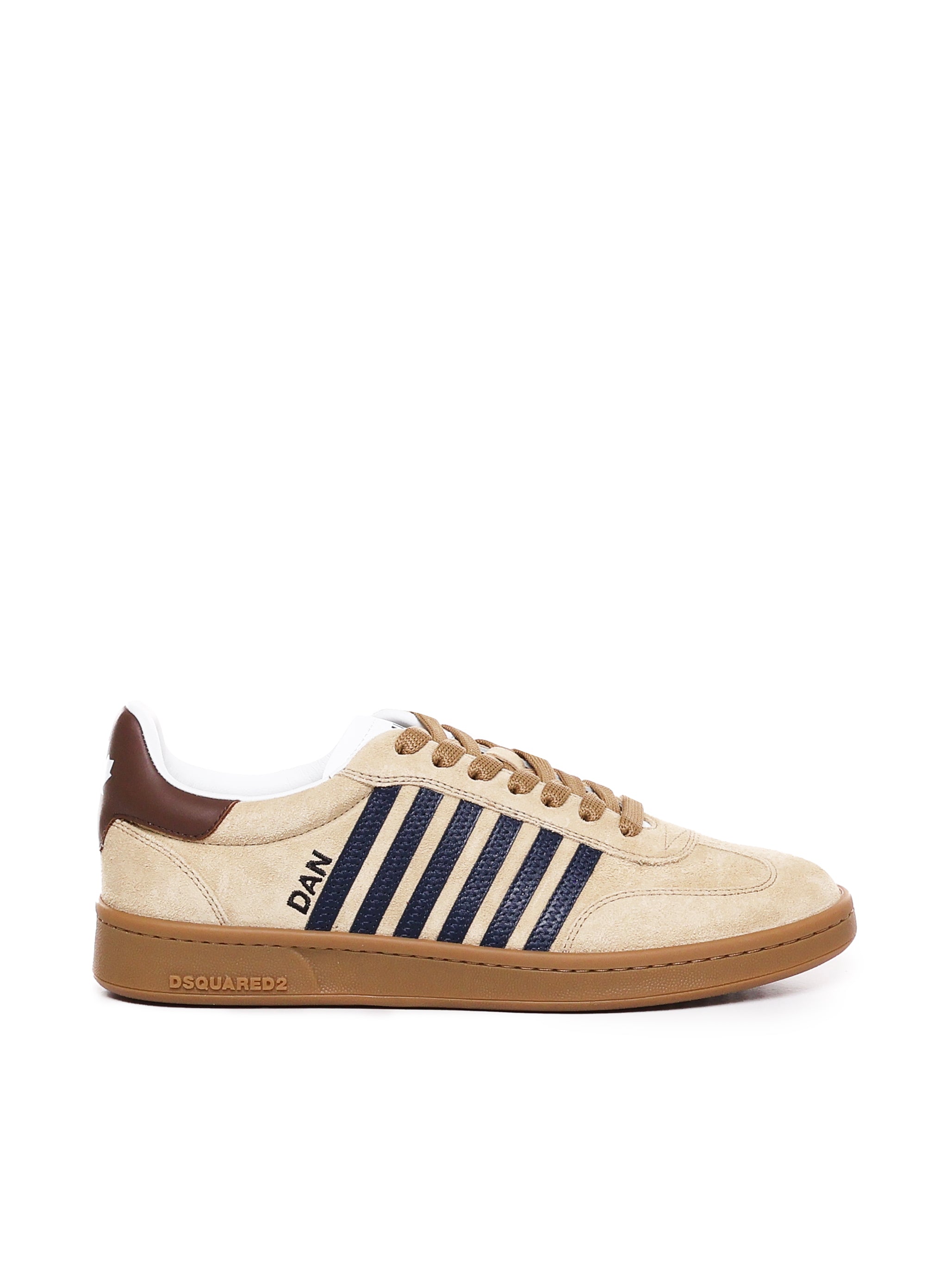Dsquared2 Sneakers Beige, Blue Suede
