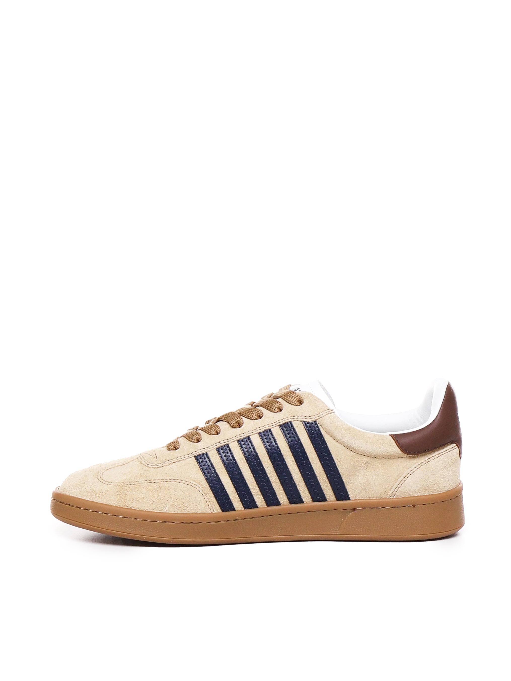 Dsquared2 Sneakers Beige, Blue Suede
