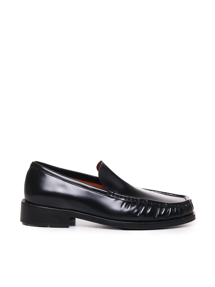 Acne Studios Flat Shoes Black Uppers: Calf Leather