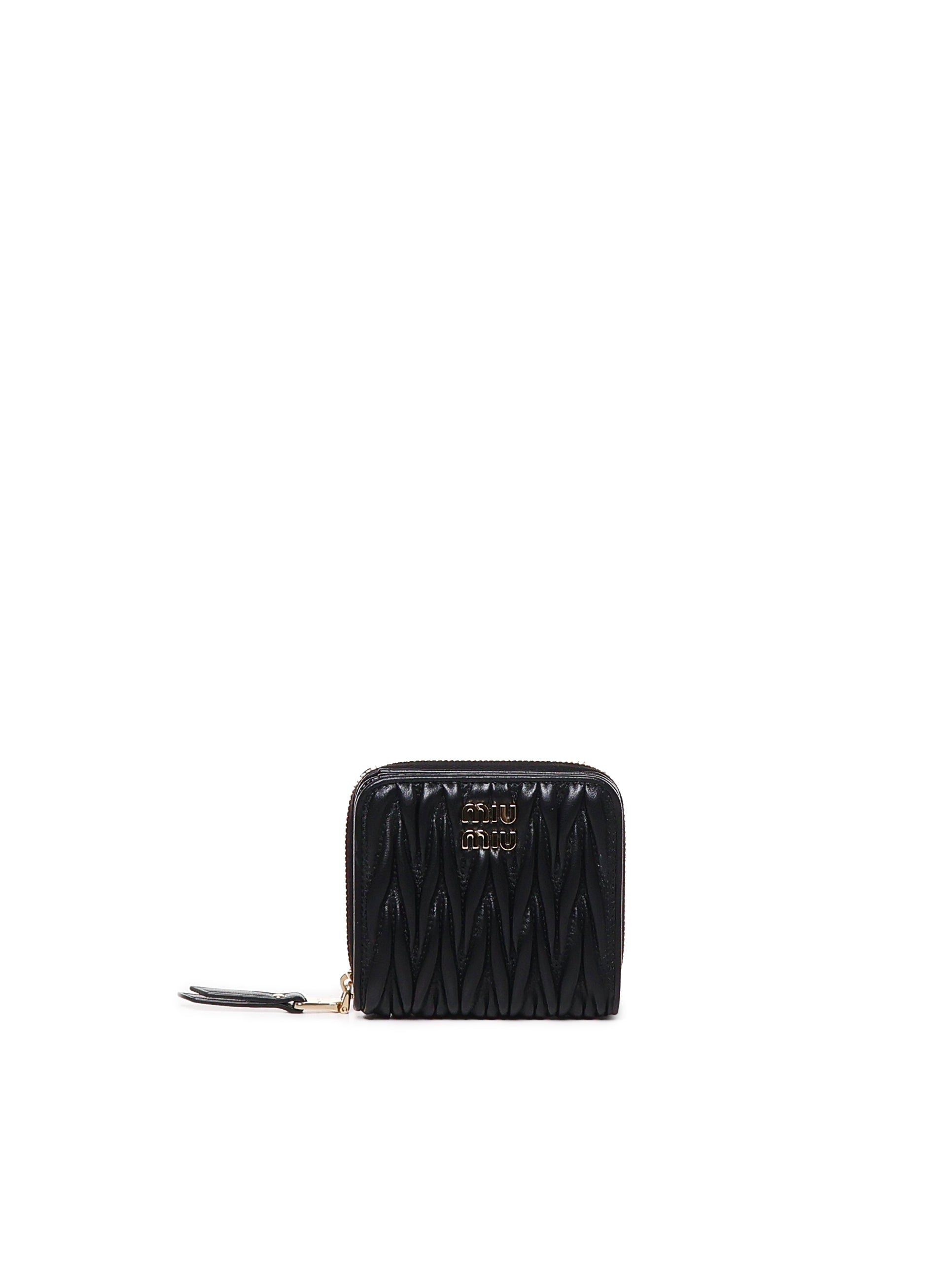 Miu Wallets Black Agnello