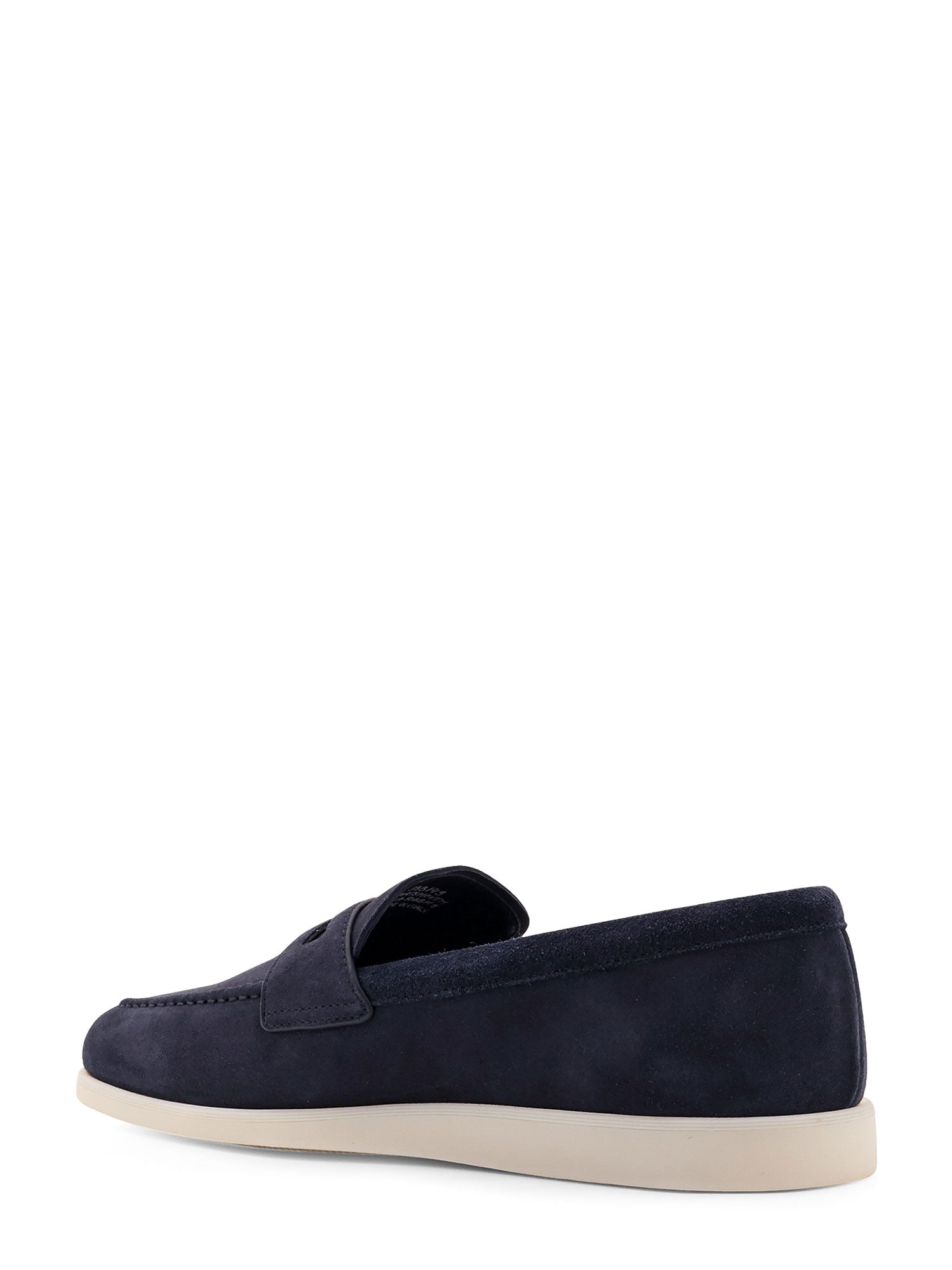 Churchs Flat Shoes Blue Suede