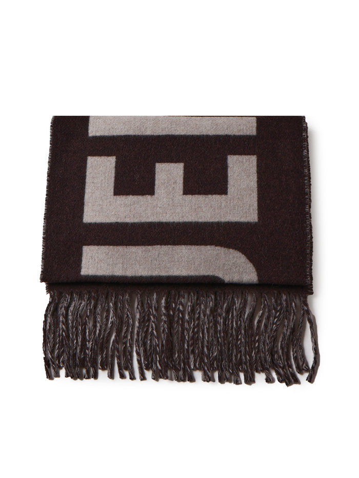 Jacquemus Scarfs Multi-brown Principal:laine Vierge