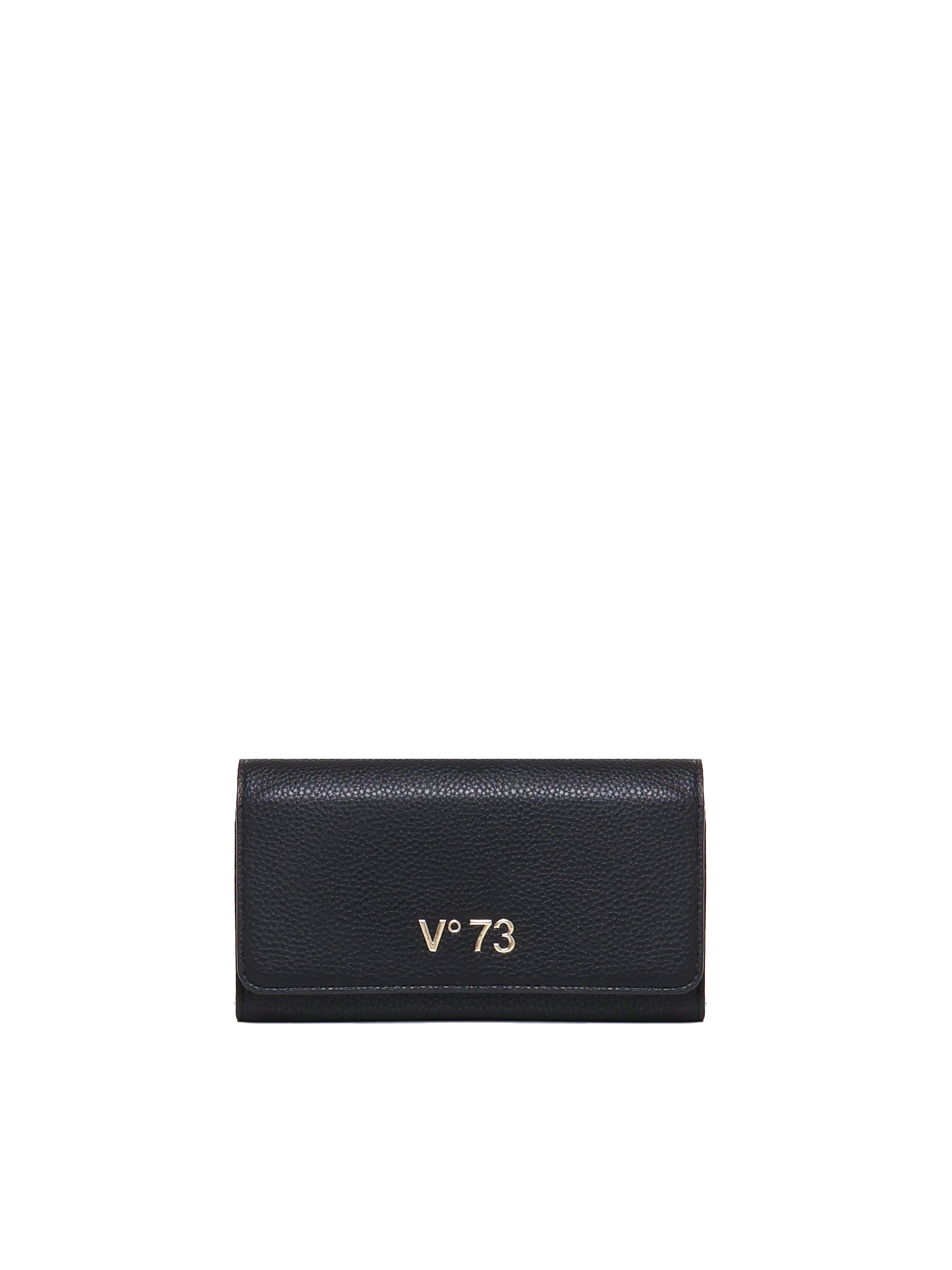 V° 73 Wallets Black Ecoleather