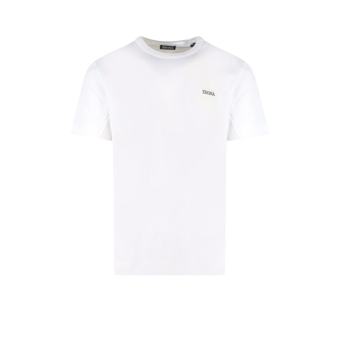 Zegna T-Shirts And Polos White Cotone