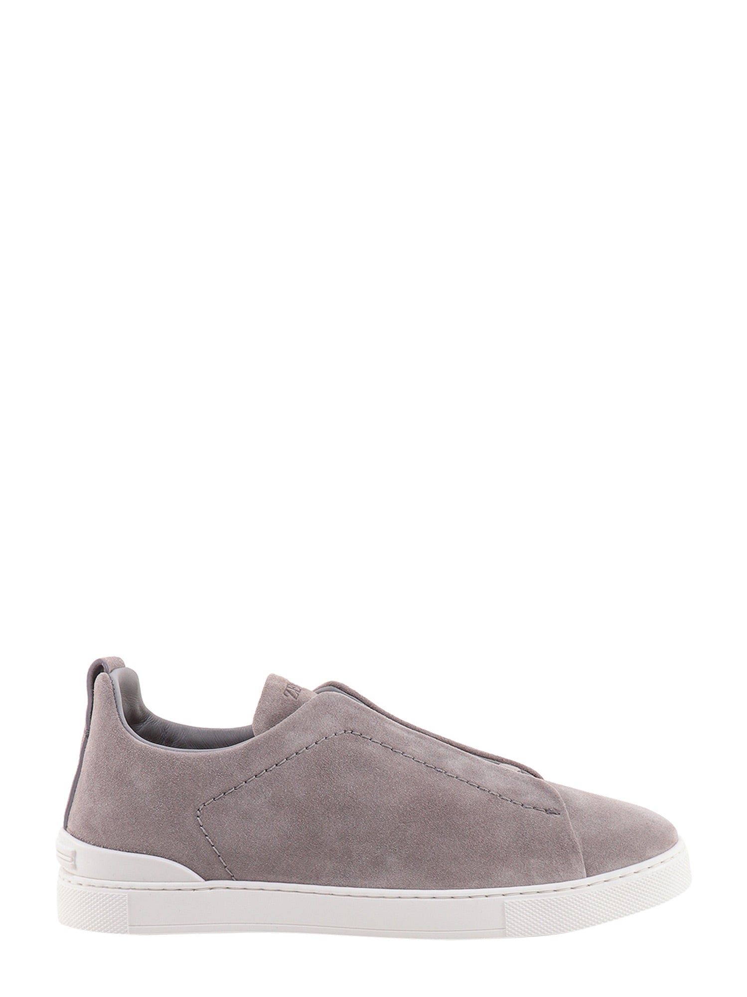 Zegna Sneakers Grey Suede