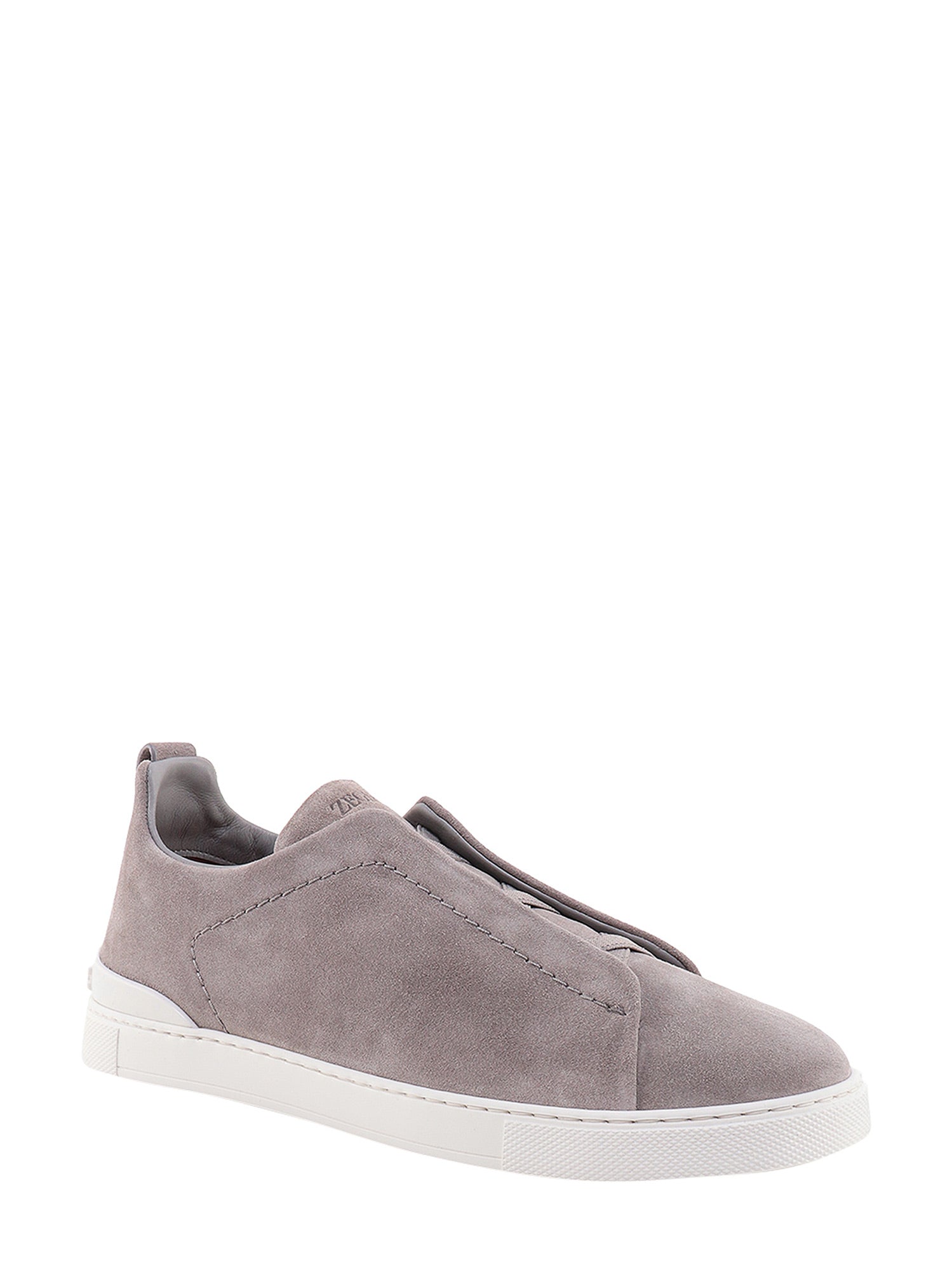 Zegna Sneakers Grey Suede