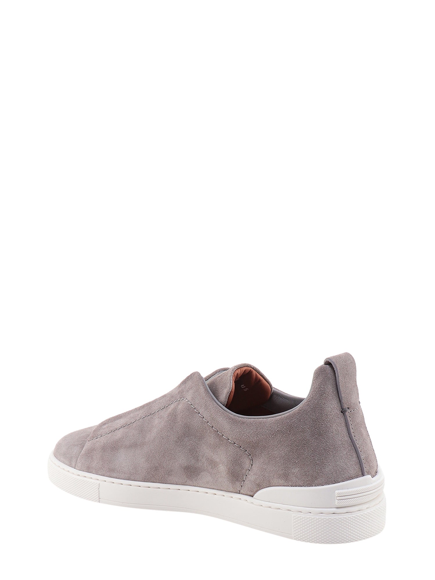 Zegna Sneakers Grey Suede