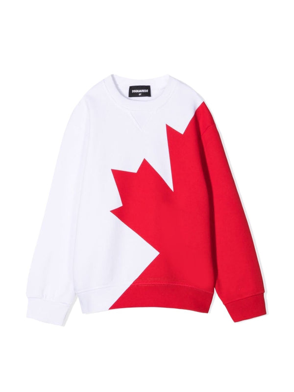 Sweatshirt Relax White Cotton Sweatshirts