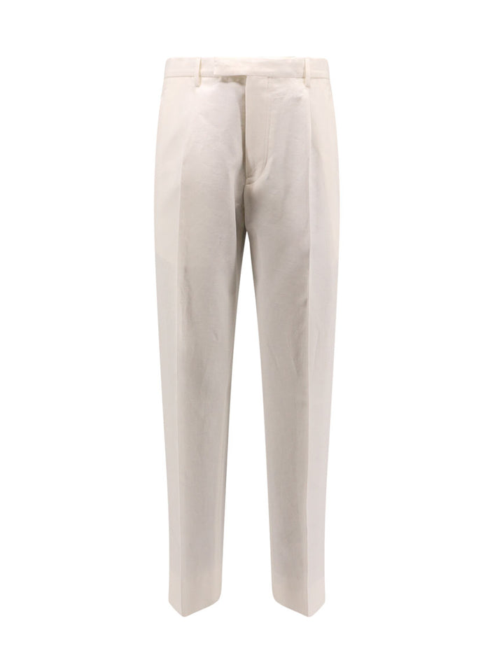 Zegna Rtw White Cotone Lino
