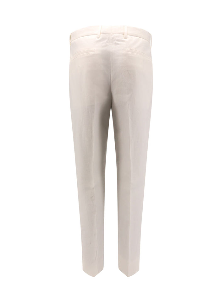 Zegna Rtw White Cotone Lino