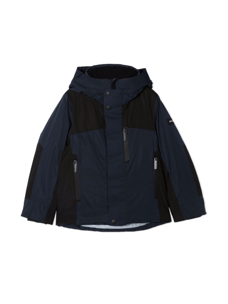 Ski Jacket Blue Polyester