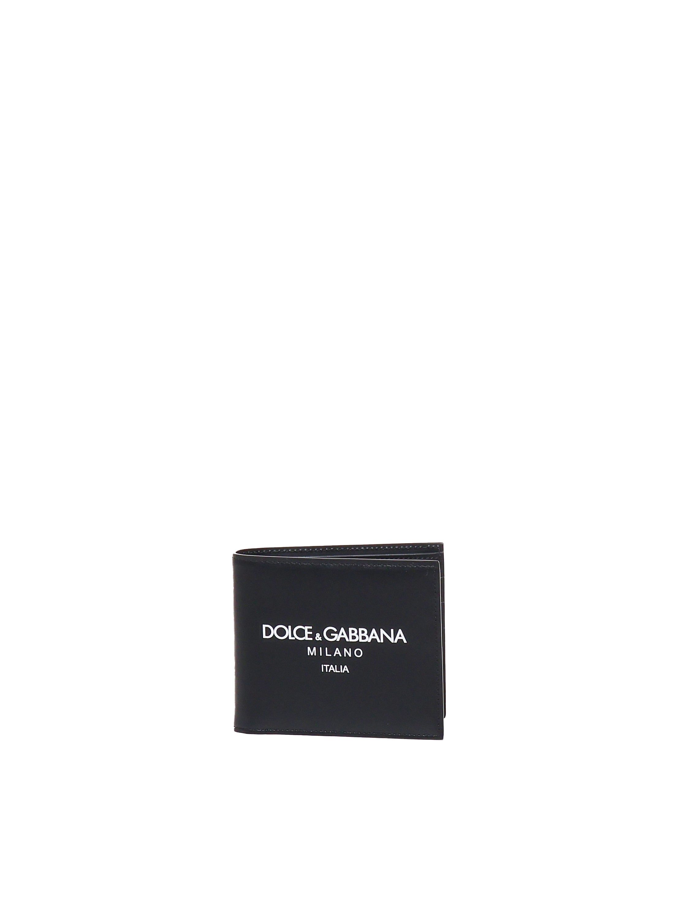 Dolce & Gabbana Wallets Black Vitello