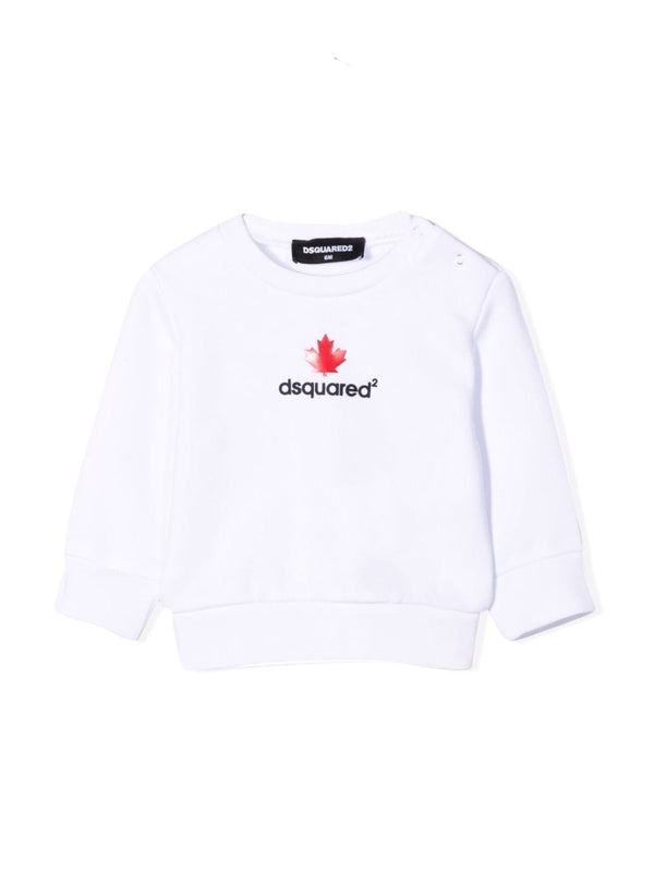 Sweatshirt White Cotton Sweatshirts